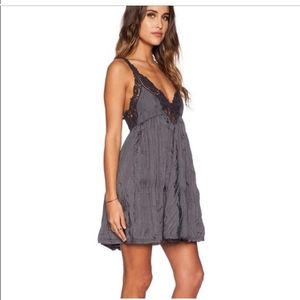 Free People Breathless Mini - Color Slate EUC!